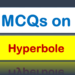 MCQs on Hyperbole
