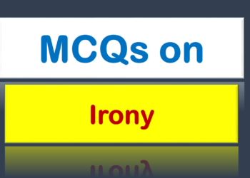 MCQs on Irony