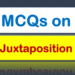 MCQs on Juxtaposition