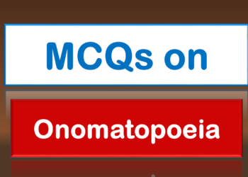 MCQs on Onomatopoeia 