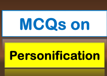 MCQs on Personification