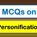 MCQs on Personification
