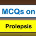 MCQs on Prolepsis