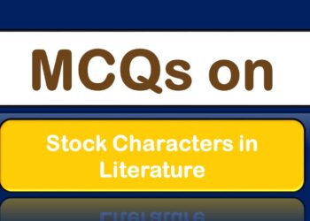 MCQs on stock characters