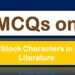 MCQs on stock characters