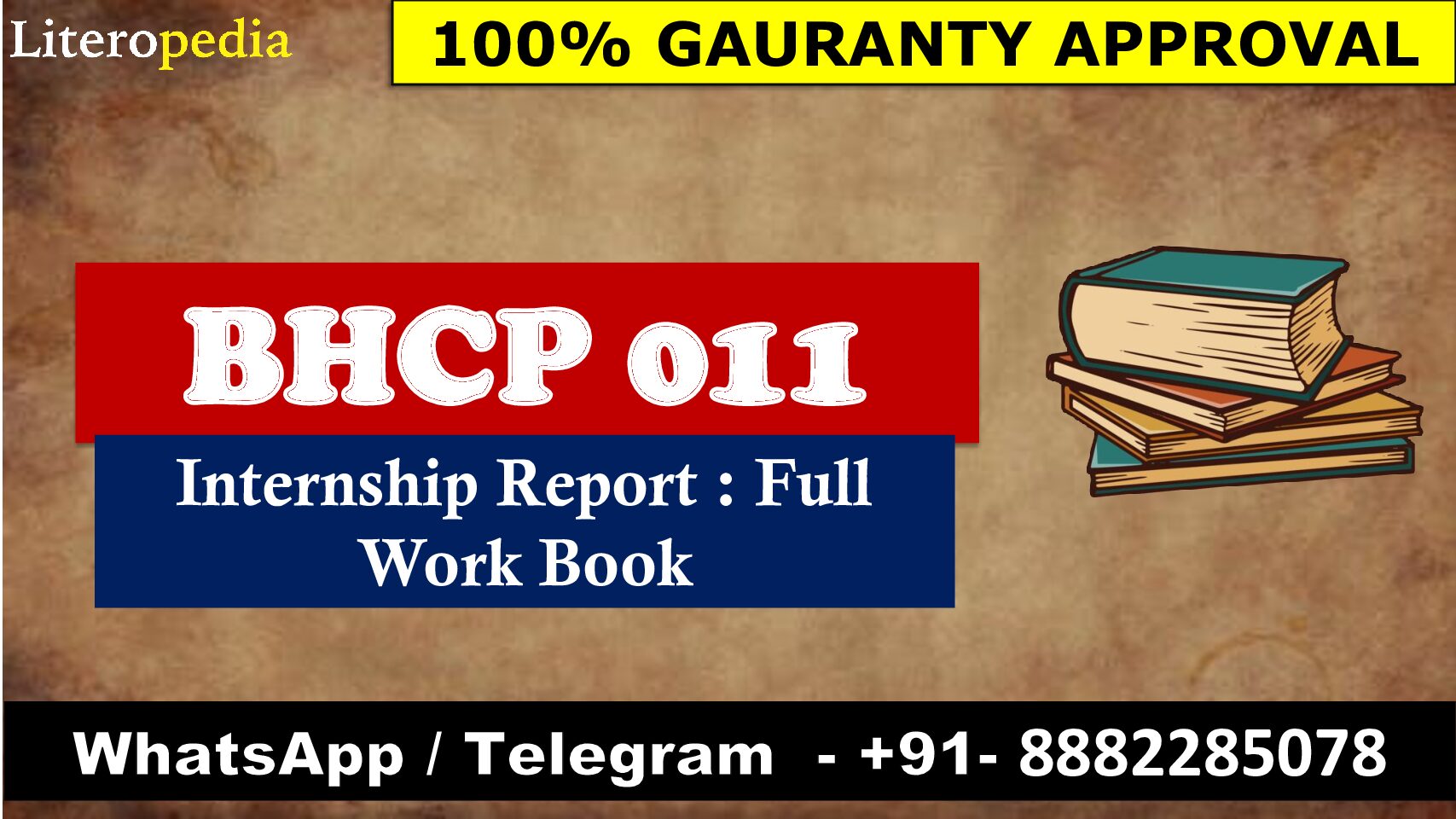 BHCP 011 Internship Report