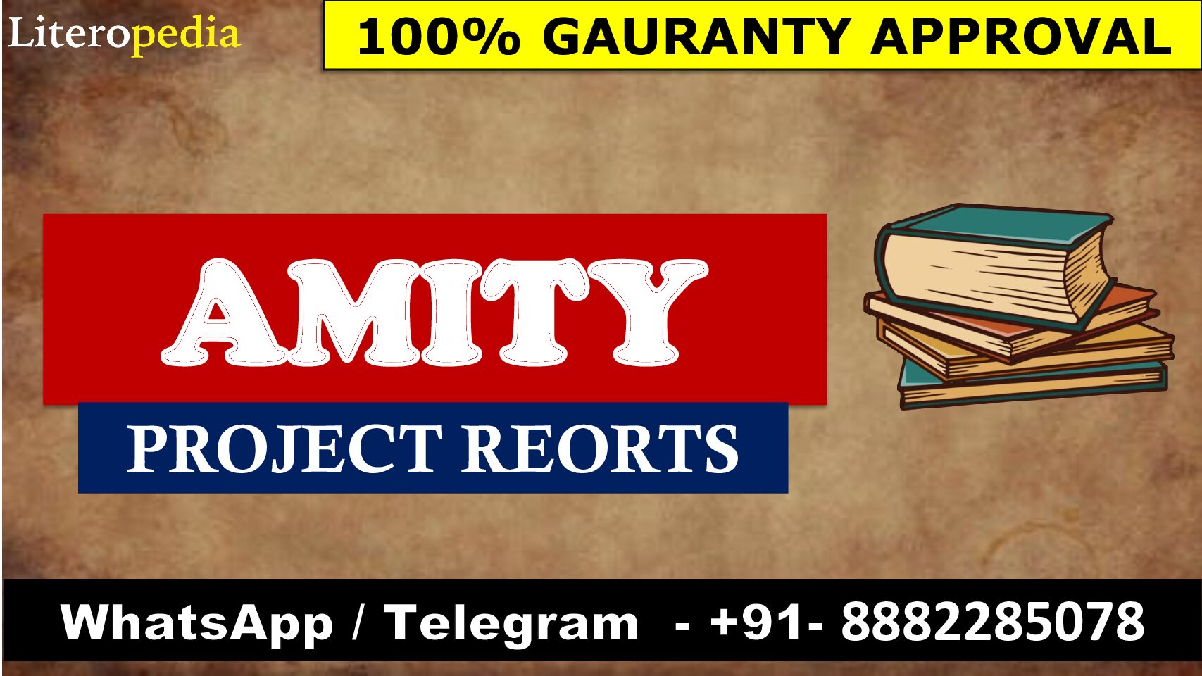 Get AMITY PROJECTS REORTS 2025 With 100% Approval