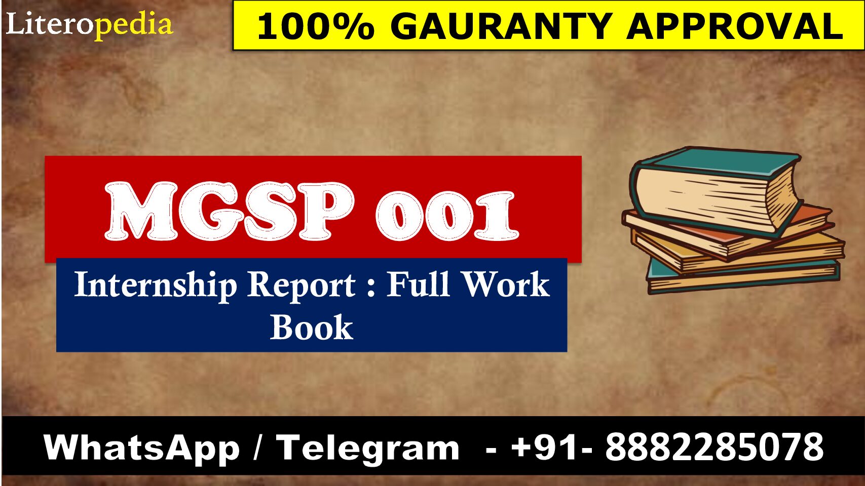 MGSP 001 Internship Report