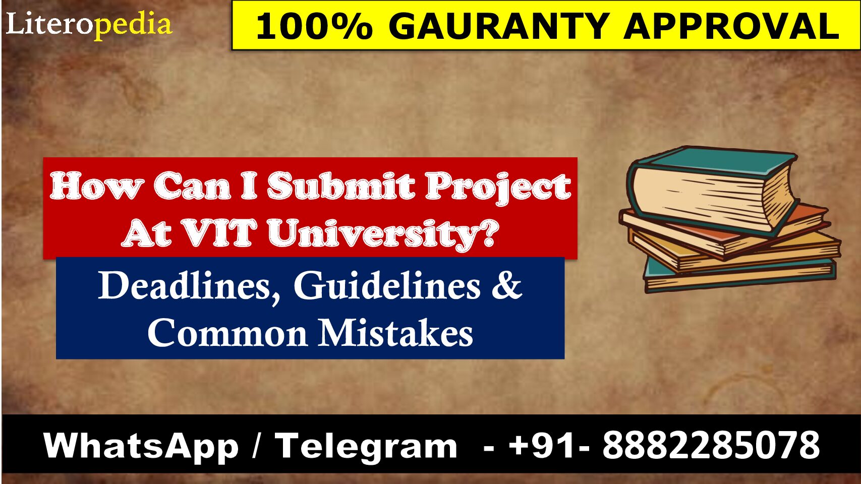 How Can I Submit Project At VIT University