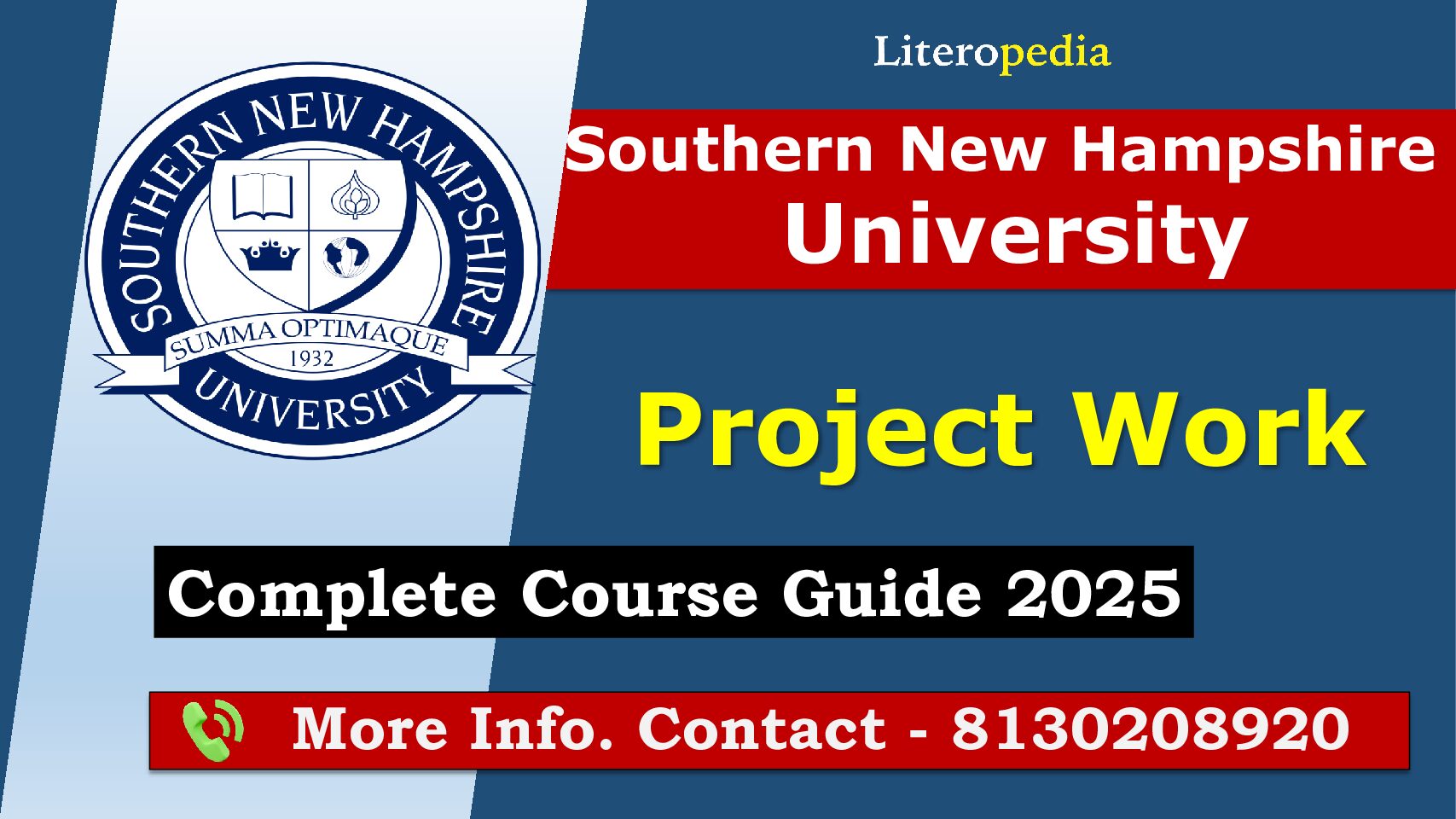 Southern New Hampshire University Project Work