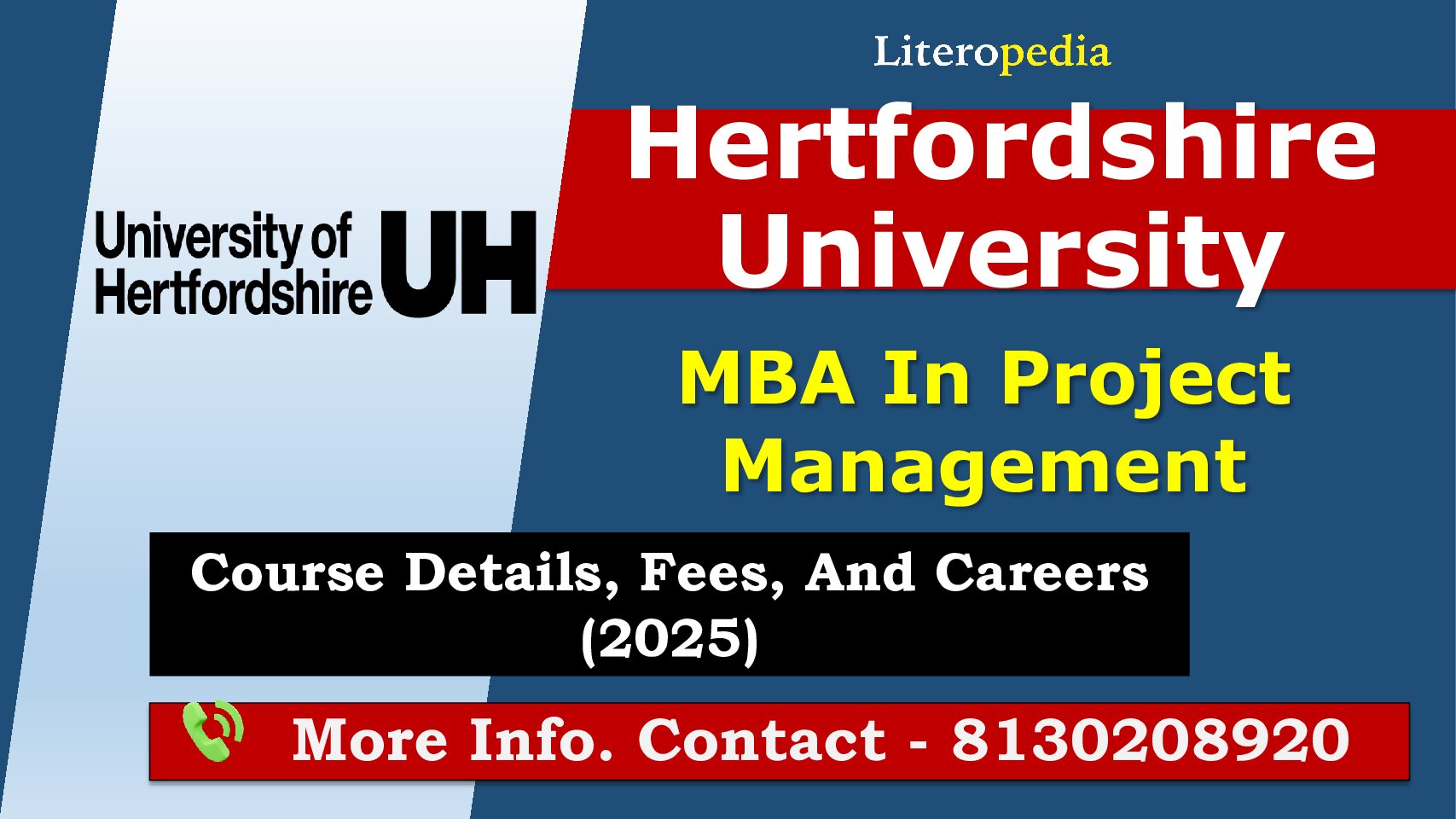 University Of Hertfordshire MBA In Project Management