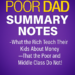 Rich Dad Poor Dad chapter summaries
