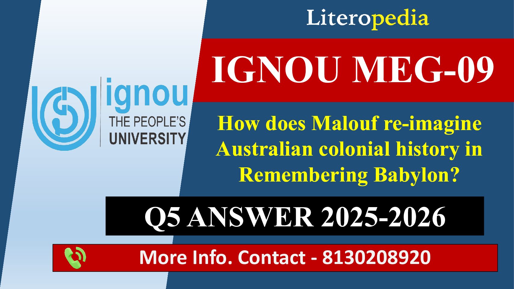 How does Malouf re-imagine Australian colonial history